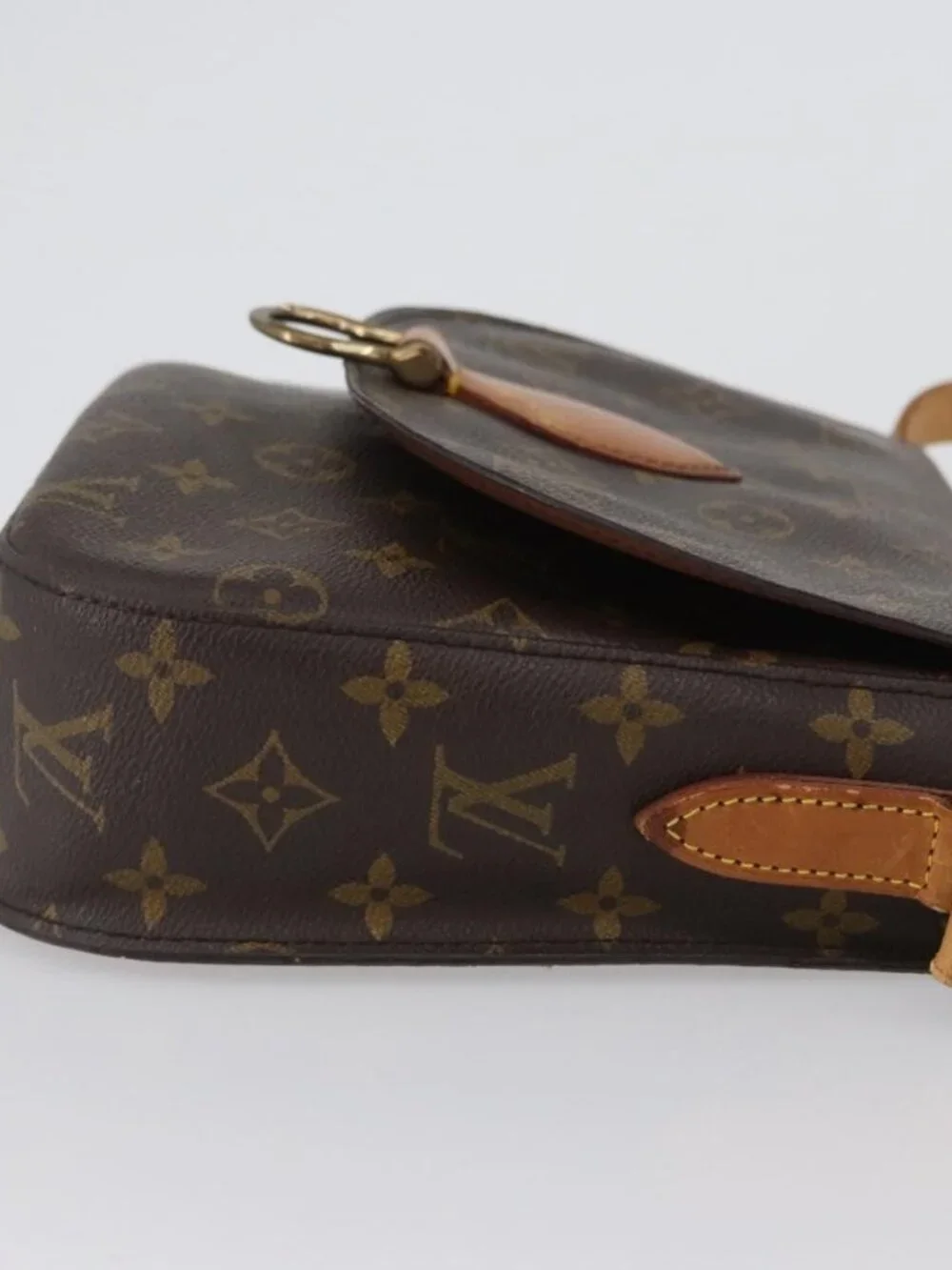 LOUIS VUITTON Monogram Saint Cloud GM Shoulder Bag M51242 LV Auth ki6540